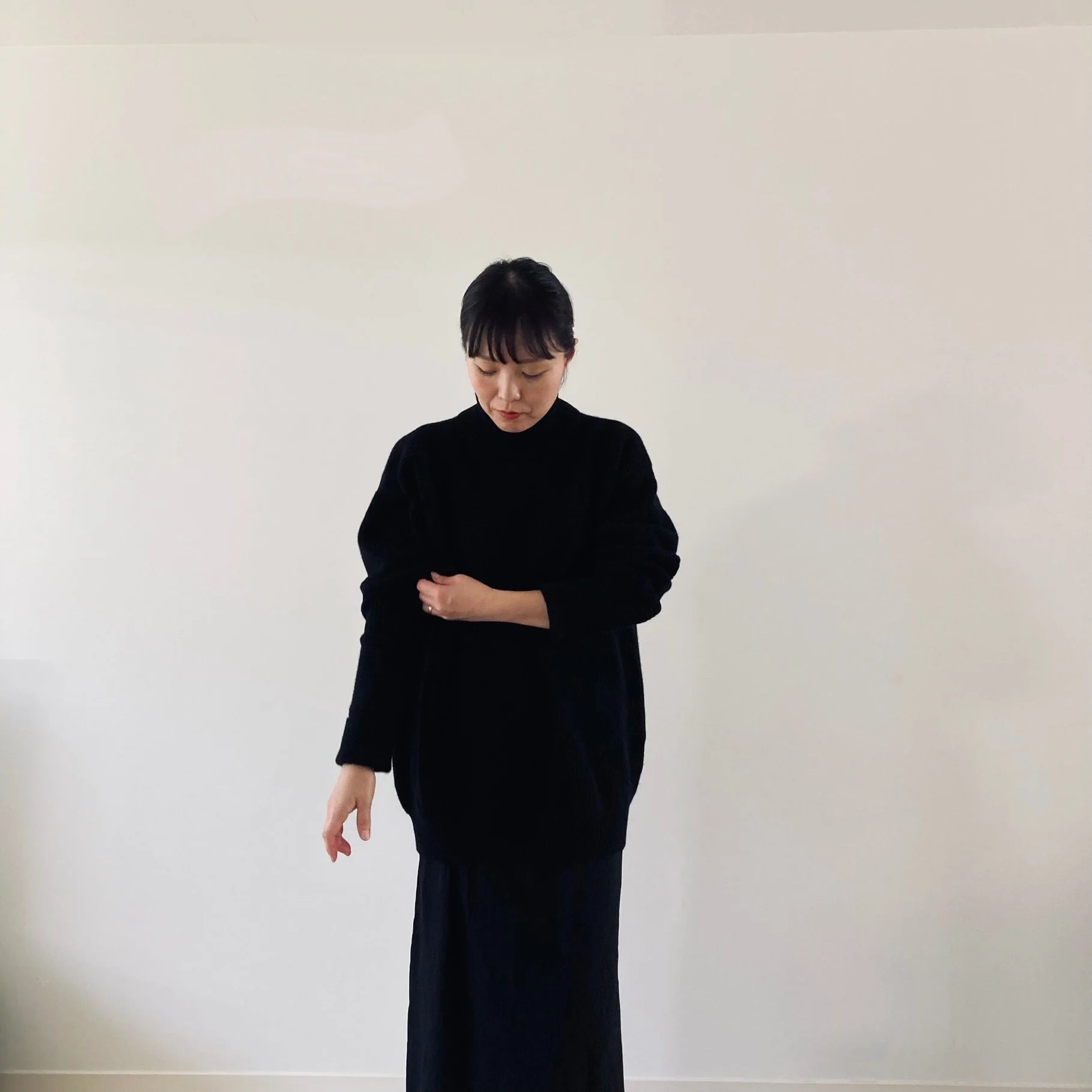 cleaveland <br> "The new world" <br> H/pullover long sleeve Black