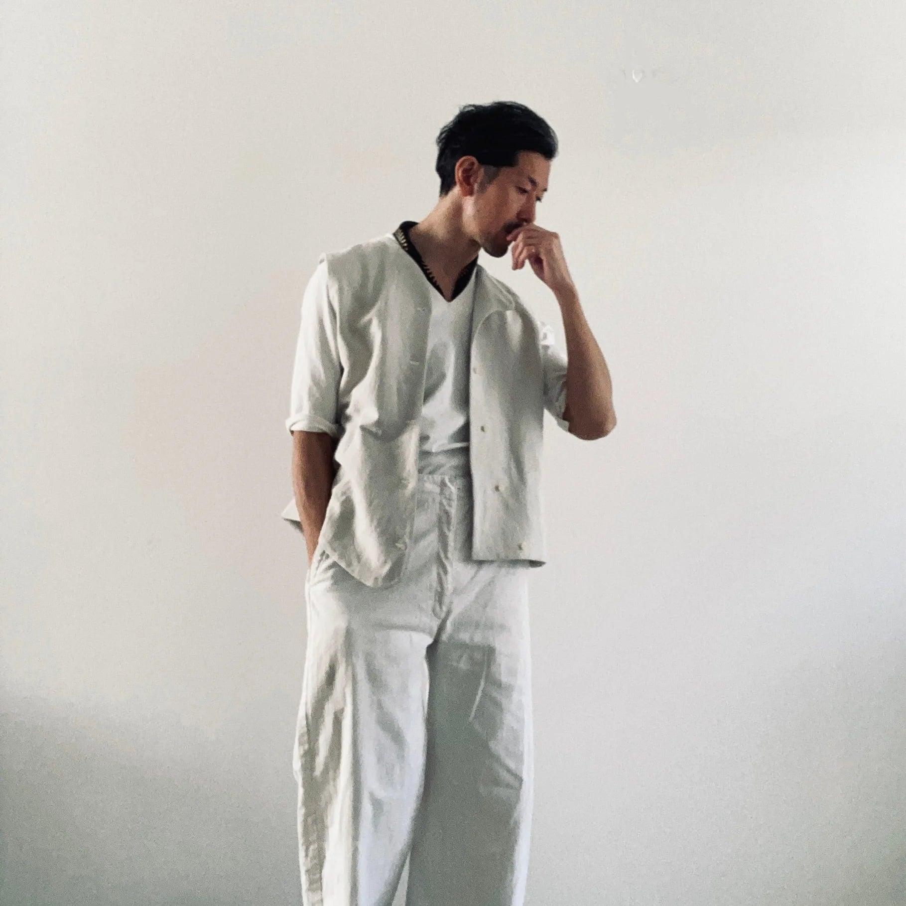 cleaveland ×BELLA MOLNAR <br> “Play vest“ <br> MUSO tailoring eddie(small)014