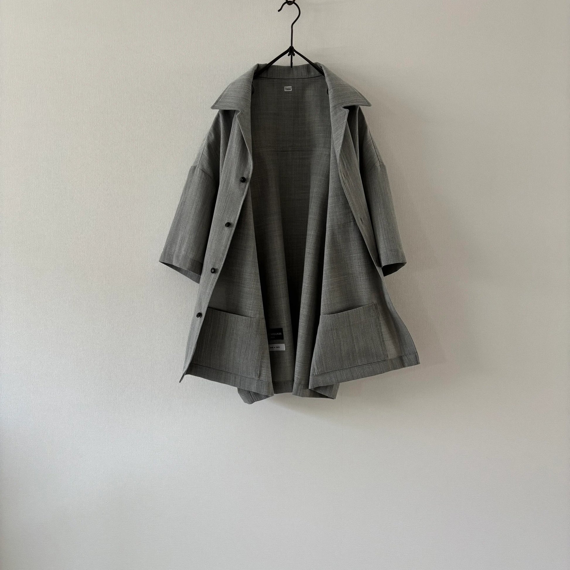 cleaveland×BELLA MOLNAR <br>  : to order <br>  “PARADISE SHIRT “  ice wool