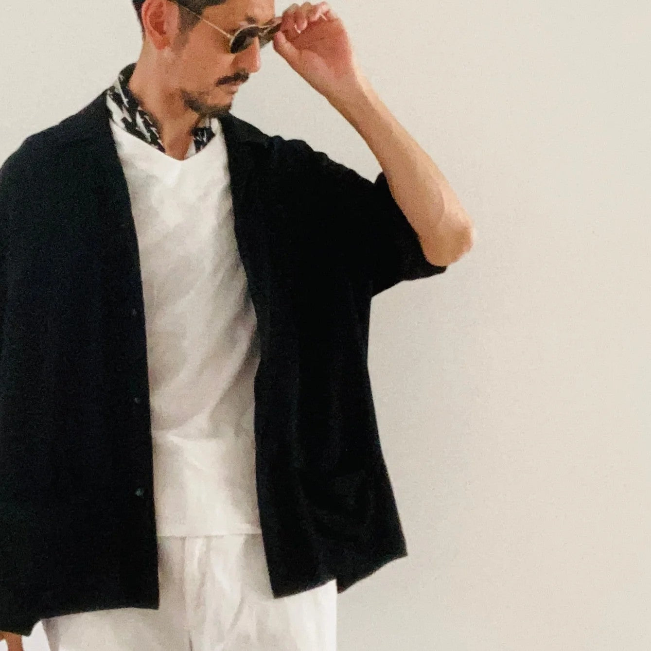 cleaveland×BELLA MOLNAR <br>  : to order <br>  “PARADISE SHIRT “  ice wool