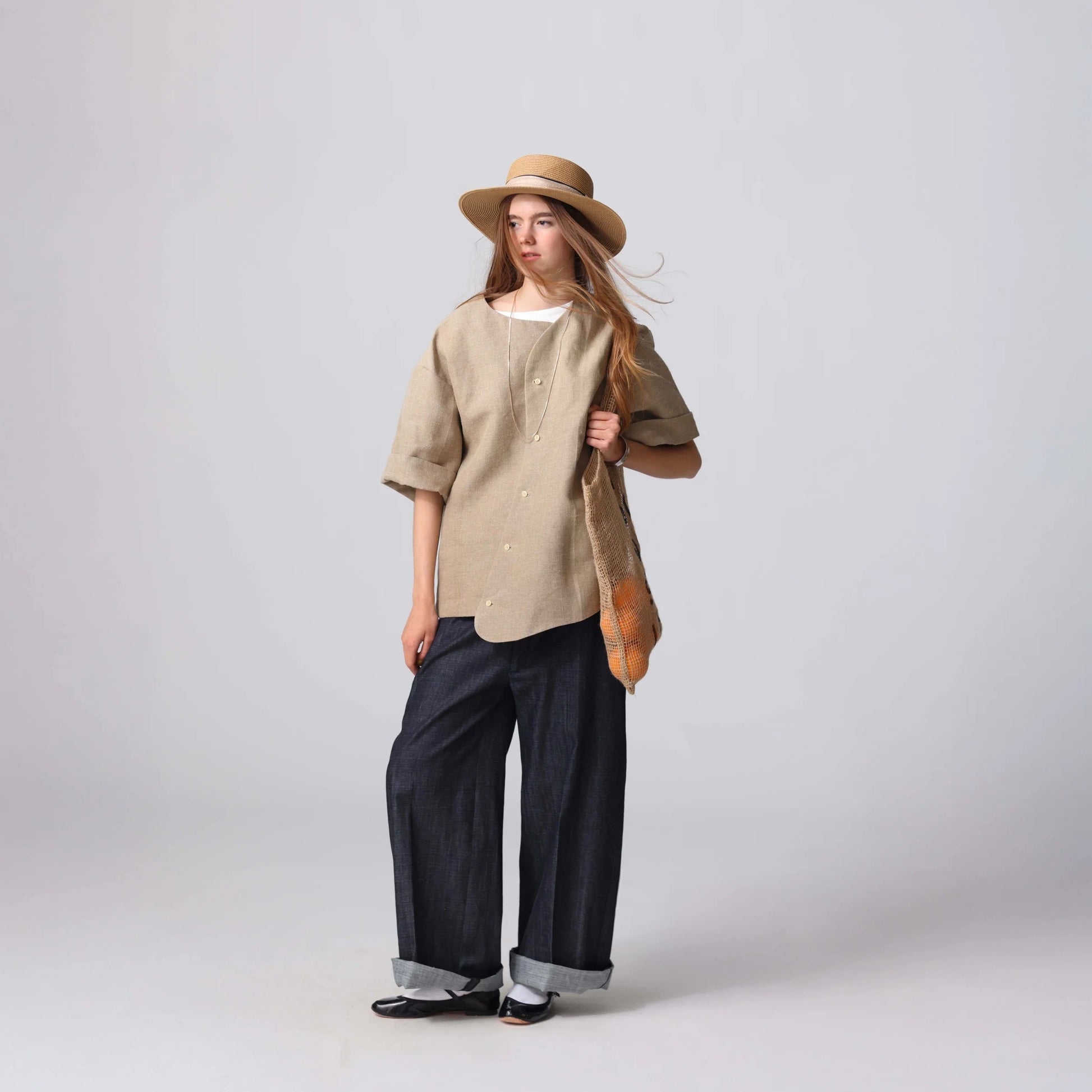 cleaveland×BELLA MOLNAR <br>  : to order <br> “Play vest" with MUSO sleeves vfl