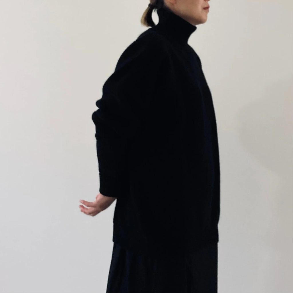 cleaveland <br> "The new world" <br> H/pullover long sleeve Black